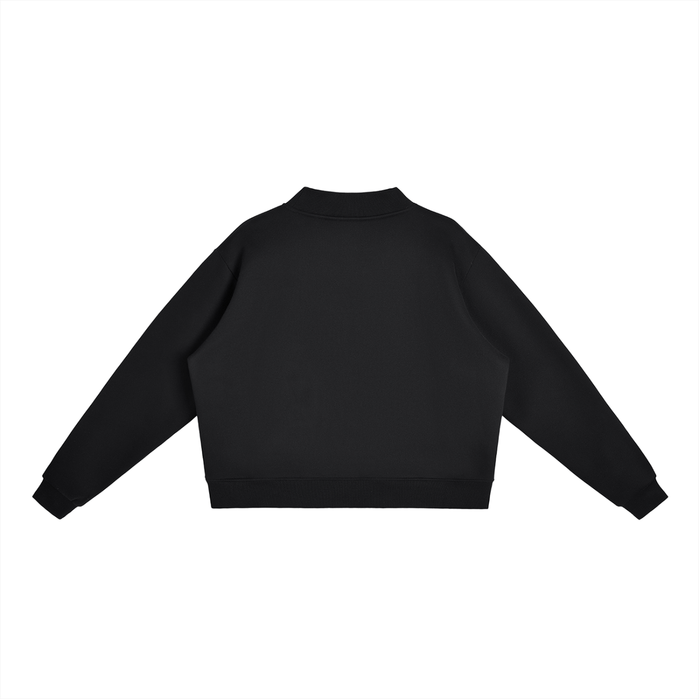 Two Bodies One Rhythm Fleece Mock Neck Crew Sweatshirt - Marcello Velho