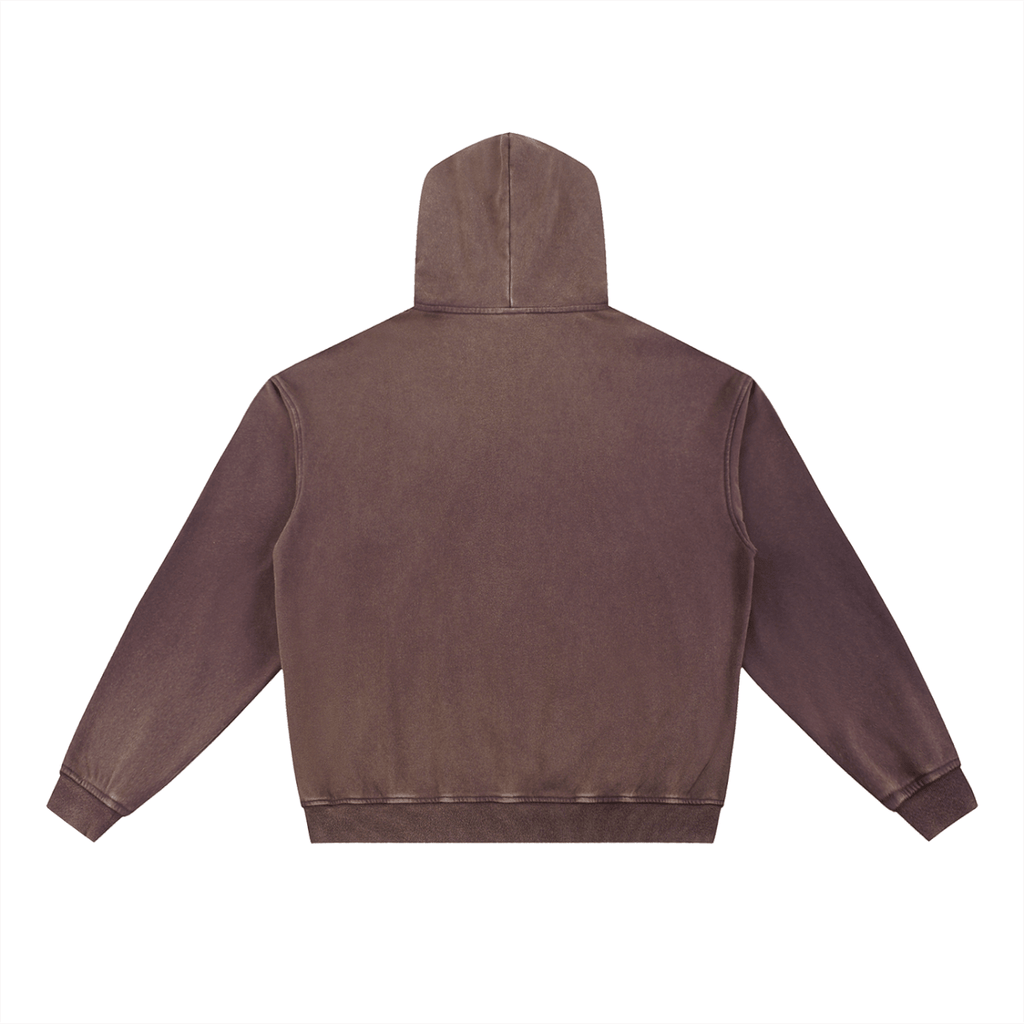 Banjo Dog - Vintage Washed Gradient Fleece Hoodie - Marcello Velho