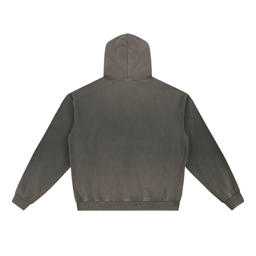 Banjo Dog - Vintage Washed Gradient Fleece Hoodie - Marcello Velho