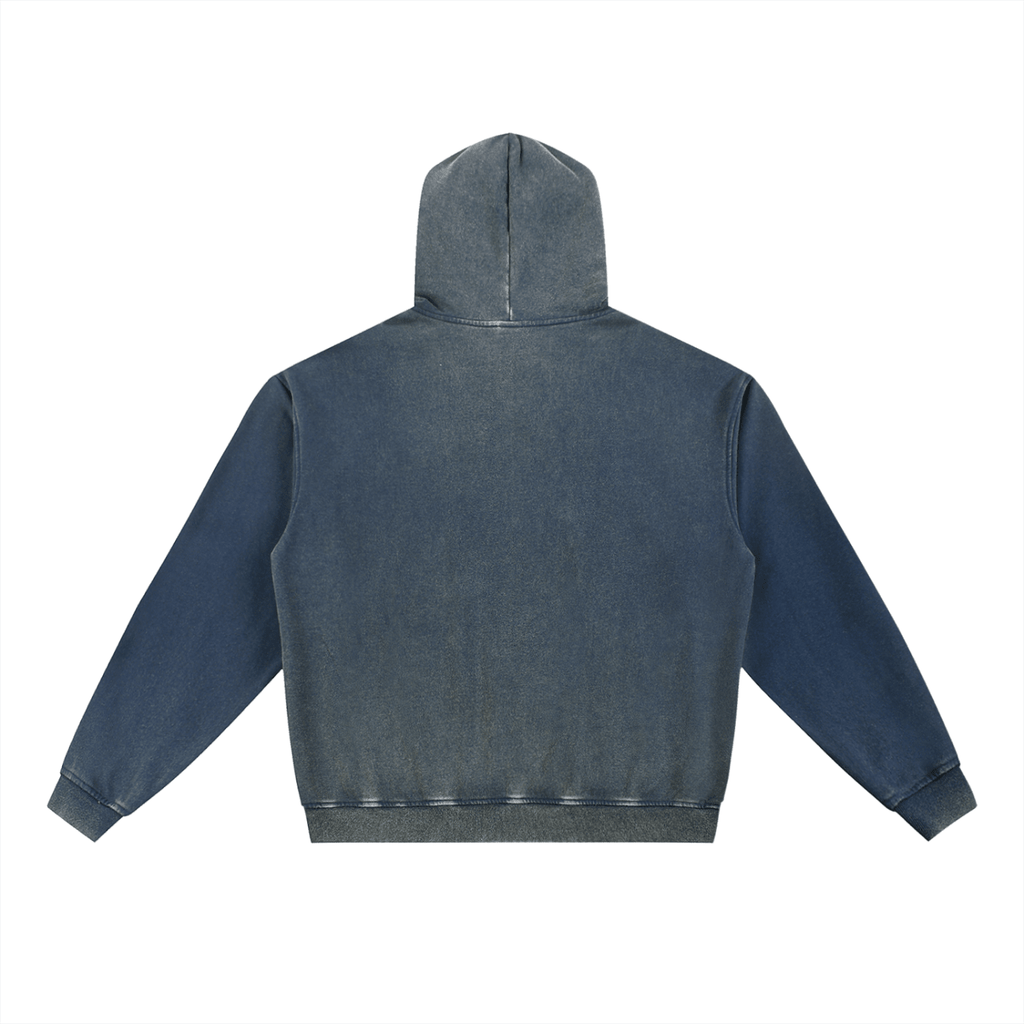 Banjo Dog - Vintage Washed Gradient Fleece Hoodie - Marcello Velho