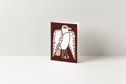 Big Bird Greetings Card - Marcello Velho