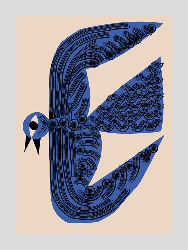 Bird Blue - Marcello Velho