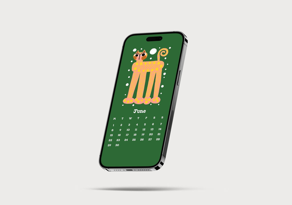 Cat Digital Phone Calendar - Marcello Velho
