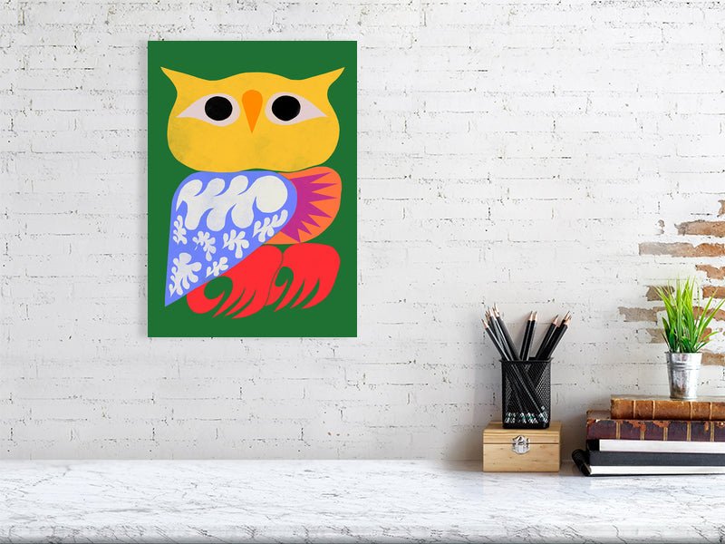 Colourful Owl - Marcello Velho
