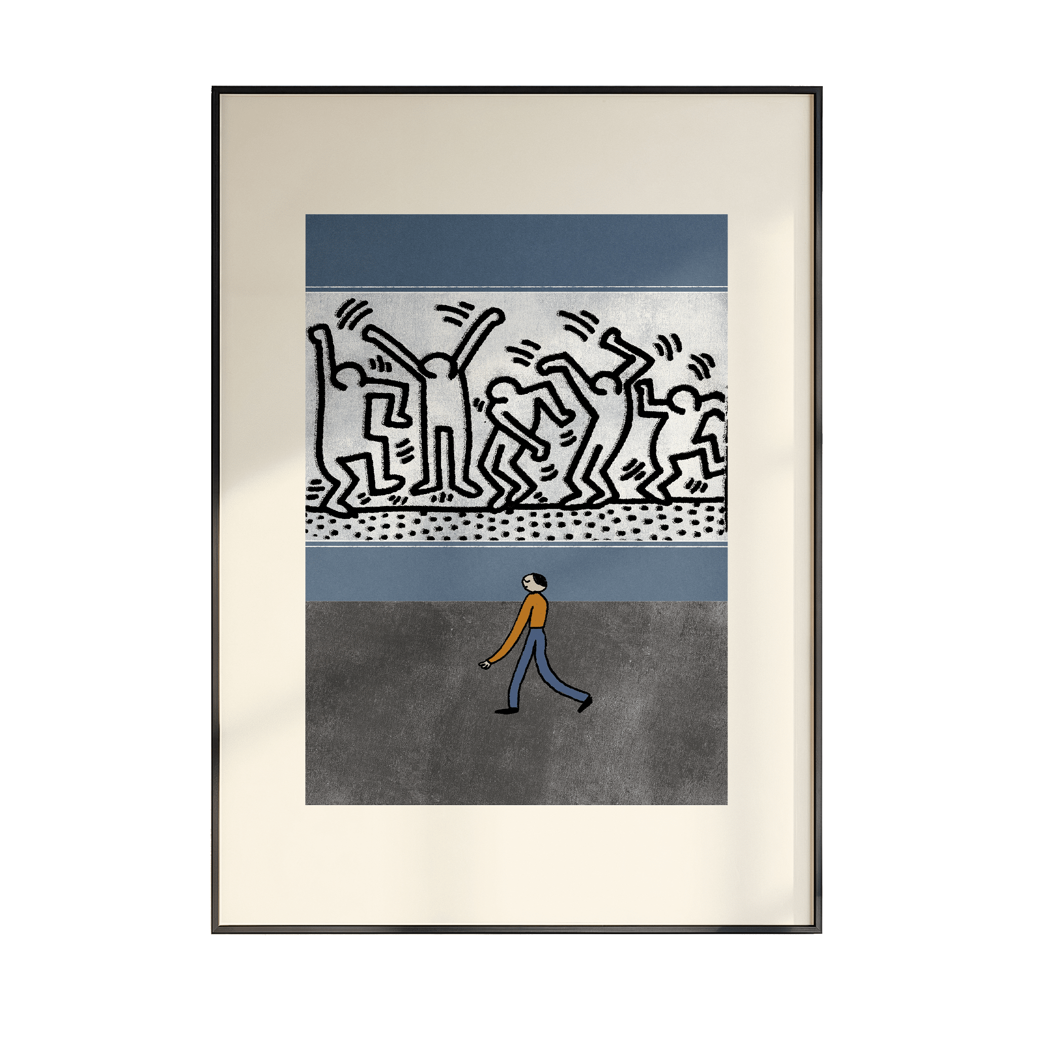 Gallery Visit - K.Haring - Marcello Velho