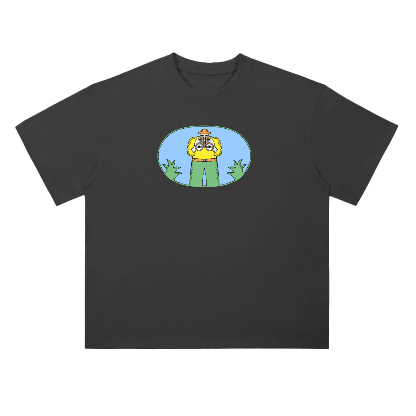 Heavyweight Drop Shoulder Cotton T-Shirt - Marcello Velho