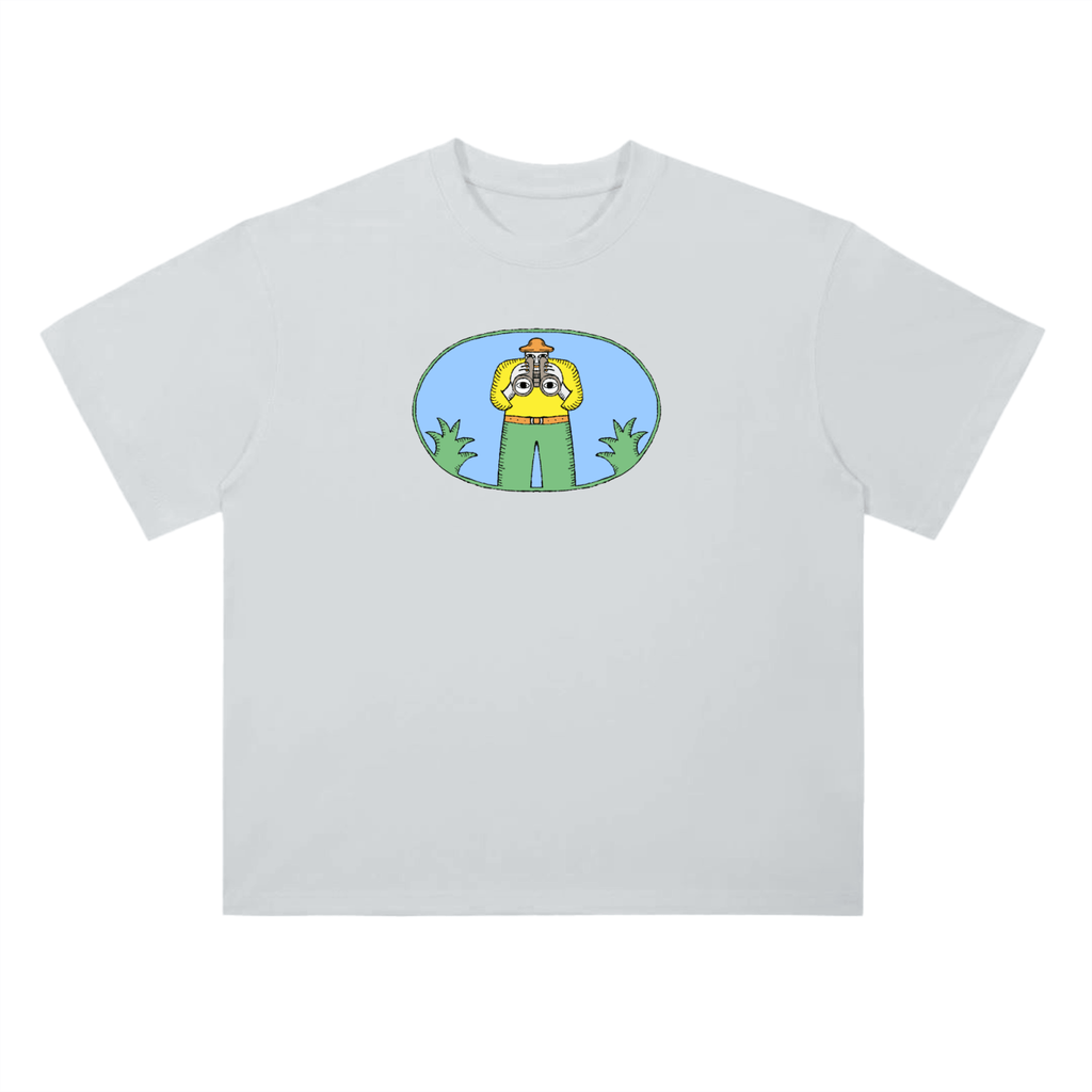 Heavyweight Drop Shoulder Cotton T-Shirt - Marcello Velho
