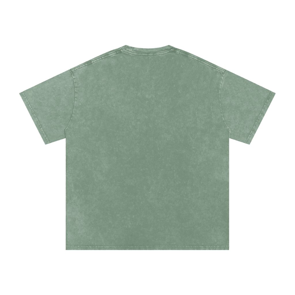 Jazz Cat - I can play the piano - Snow Washed Oversized Cotton T-Shirt - Marcello Velho