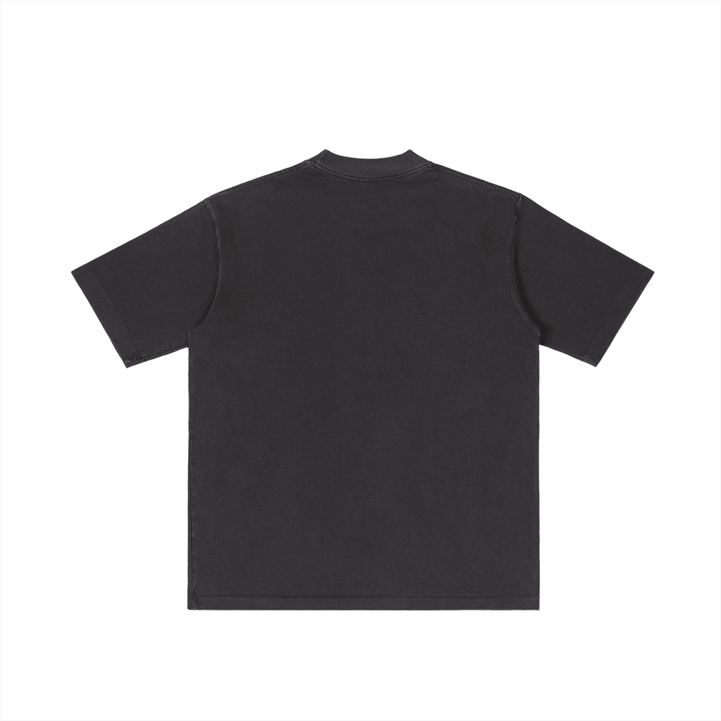 Late Night Ensemble Black Heavyweight Tee - Jazz Cat - Marcello Velho