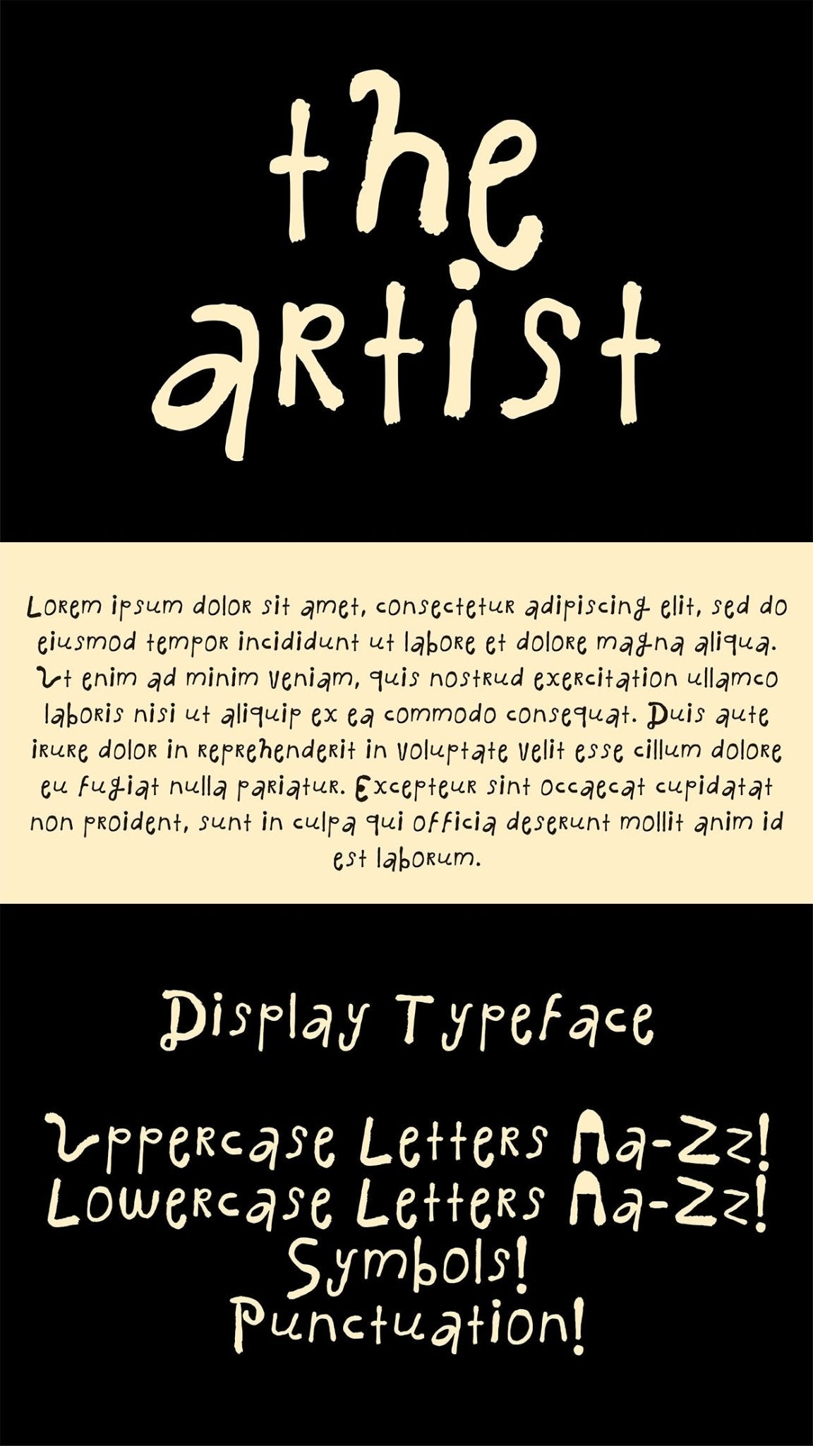 Le Buffet Typeface - Marcello Velho