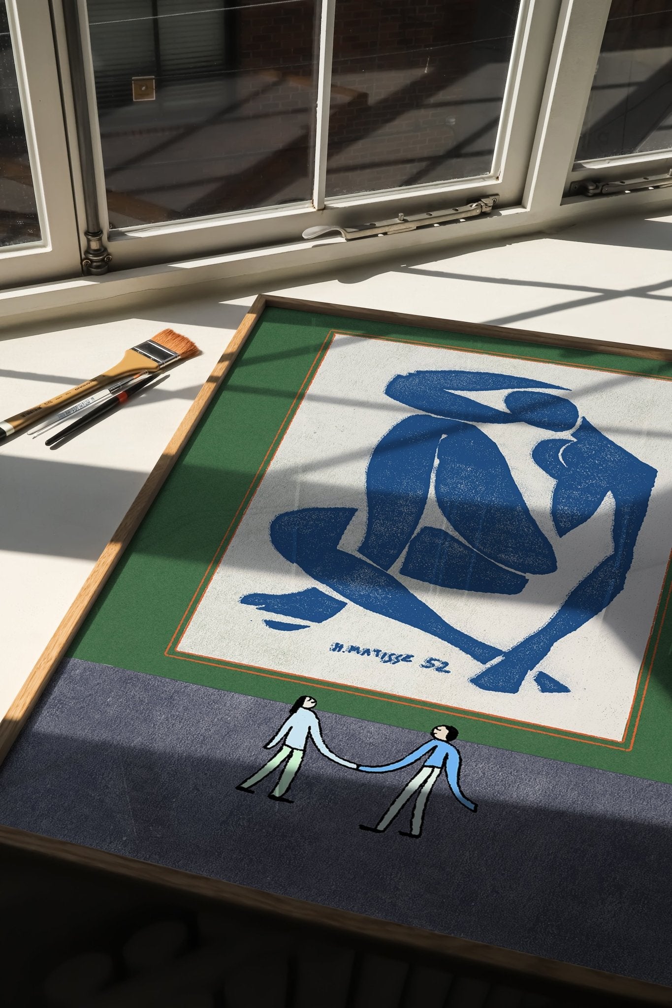 Matisse blue - Gallery Days - Marcello Velho