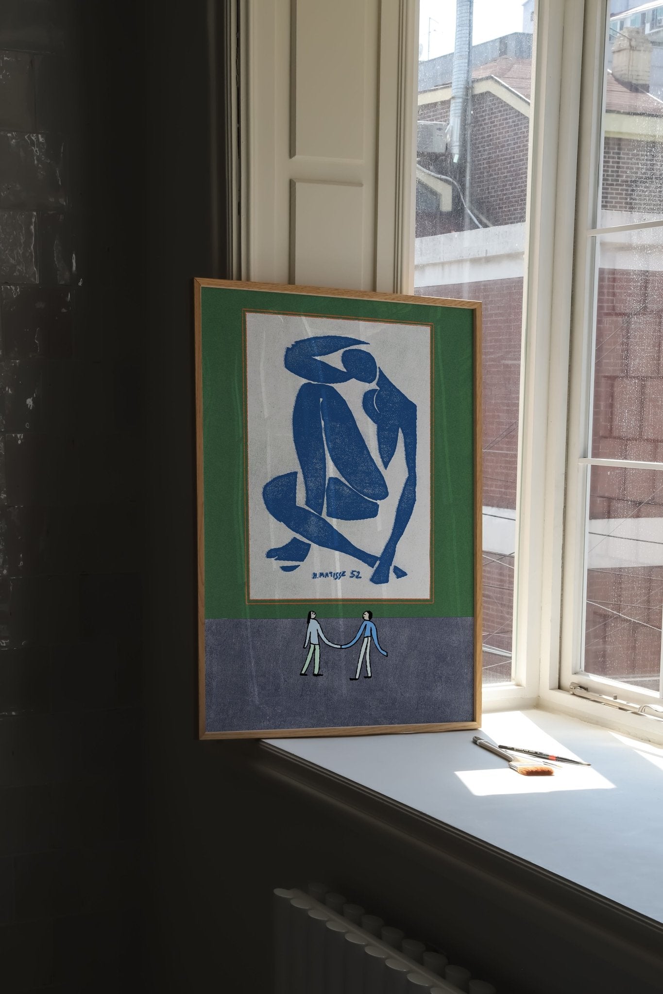 Matisse blue - Gallery Days - Marcello Velho