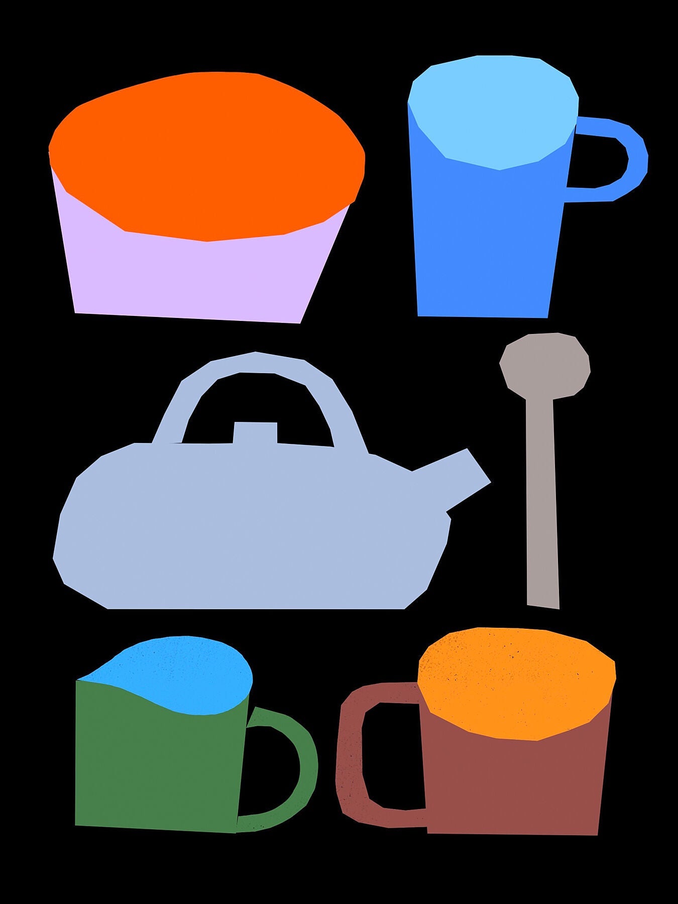 Mug & Tea Set - Marcello Velho