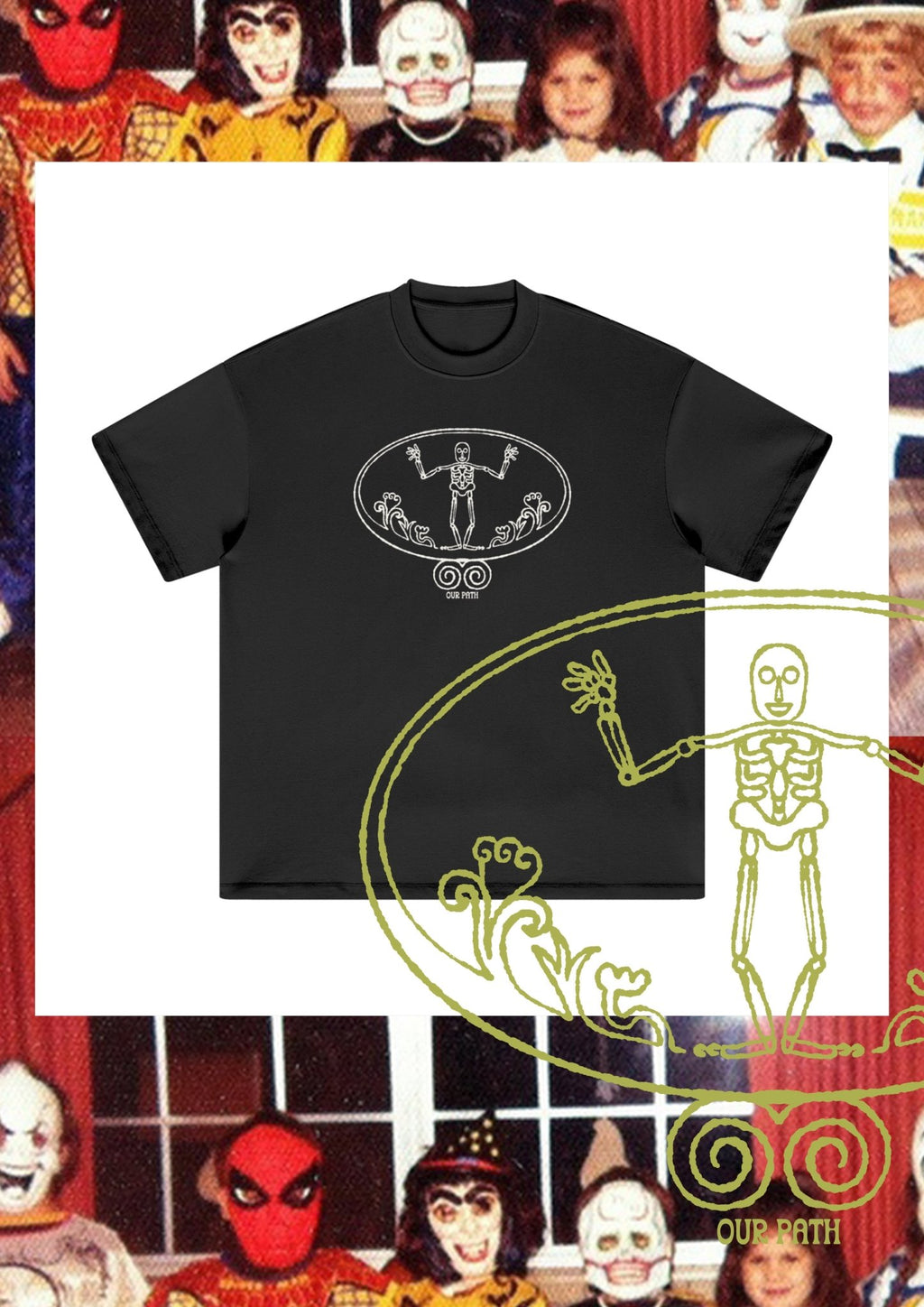 One Path - Our Path - (Afterlife) - Heavyweight Earth Tone T-Shirt - Marcello Velho