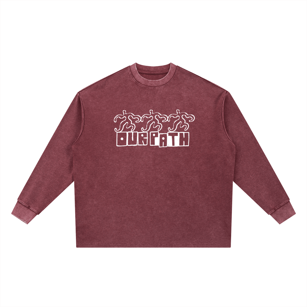 Our Path Walks OverSized LongSleeve - Marcello Velho