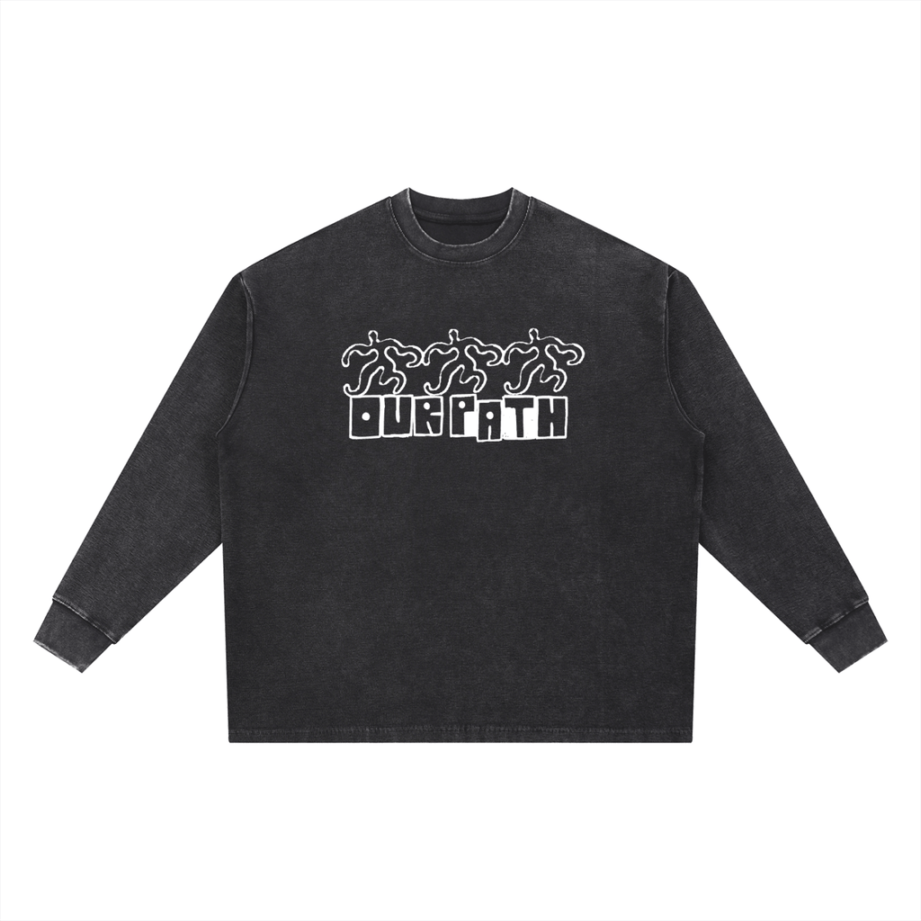 Our Path Walks OverSized LongSleeve - Marcello Velho