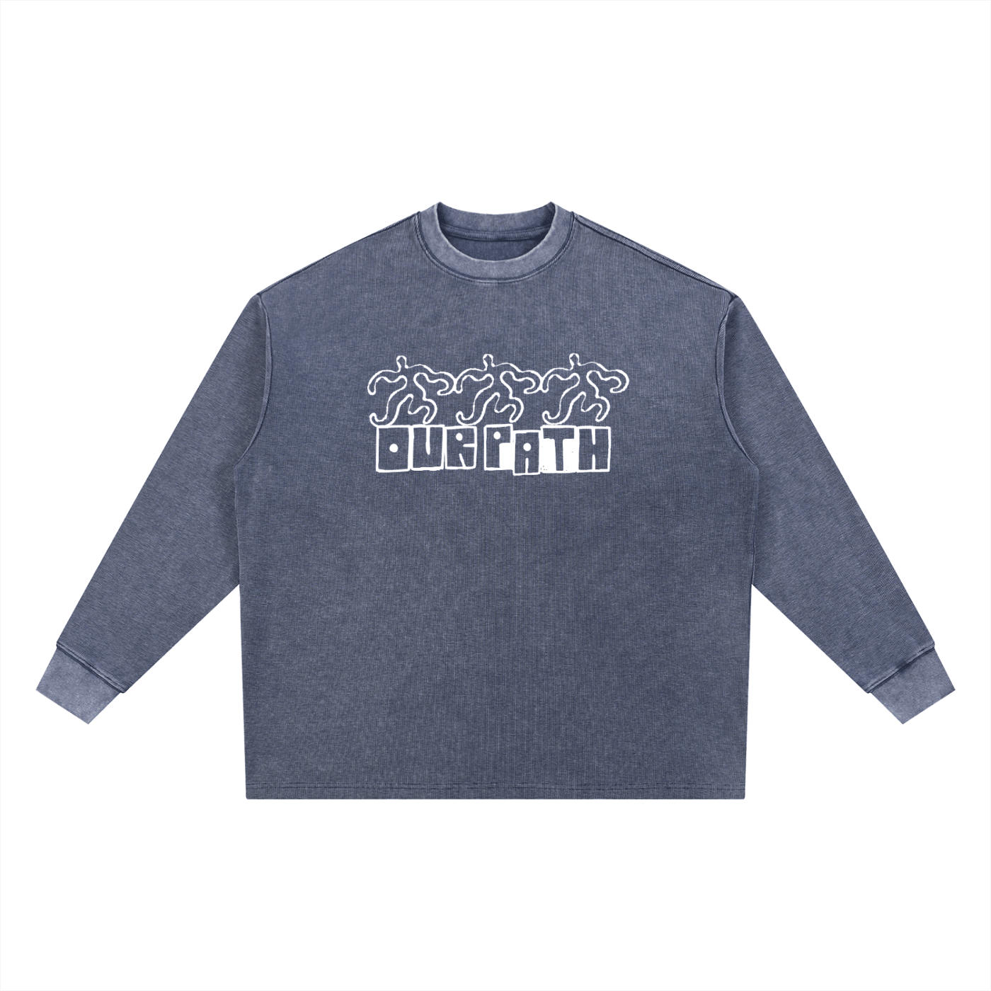 Our Path Walks OverSized LongSleeve - Marcello Velho
