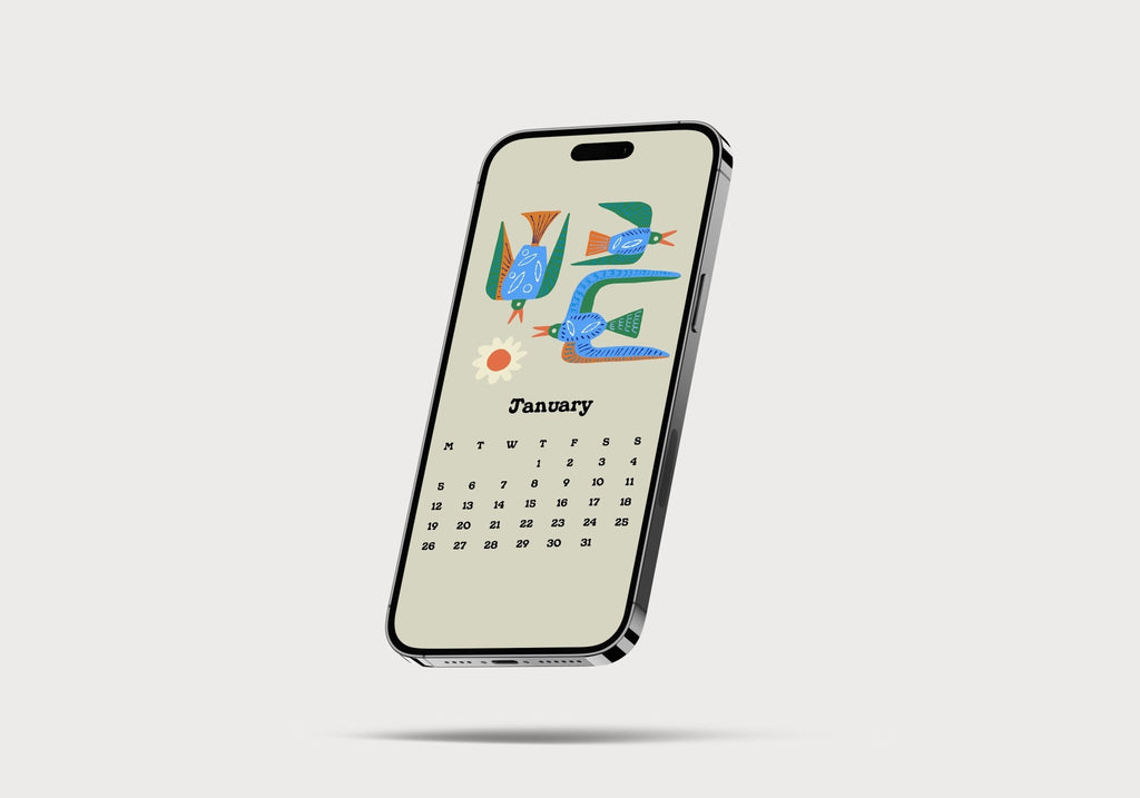 Phone Calendar Set 1 - Marcello Velho