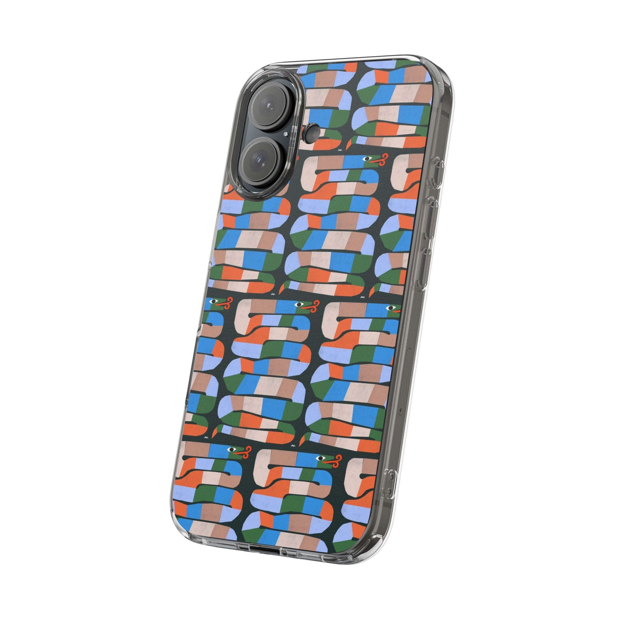 Phone Cases - Snake Pattern Illustration by Marcello Velho - Marcello Velho