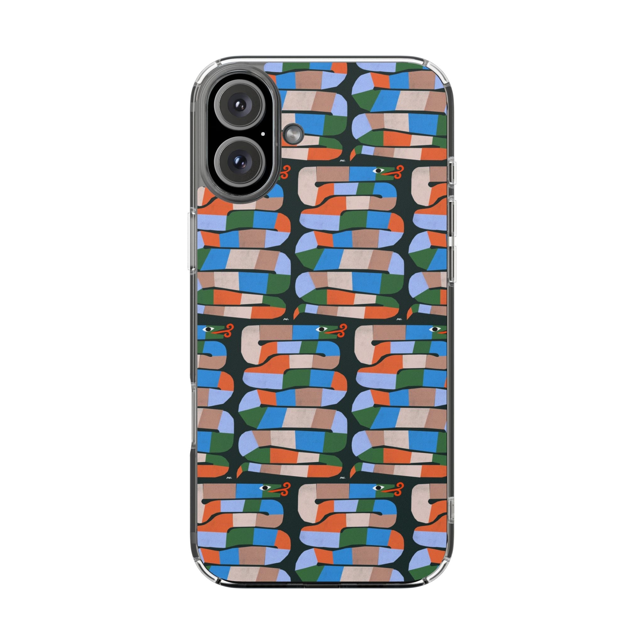 Phone Cases - Snake Pattern Illustration by Marcello Velho - Marcello Velho