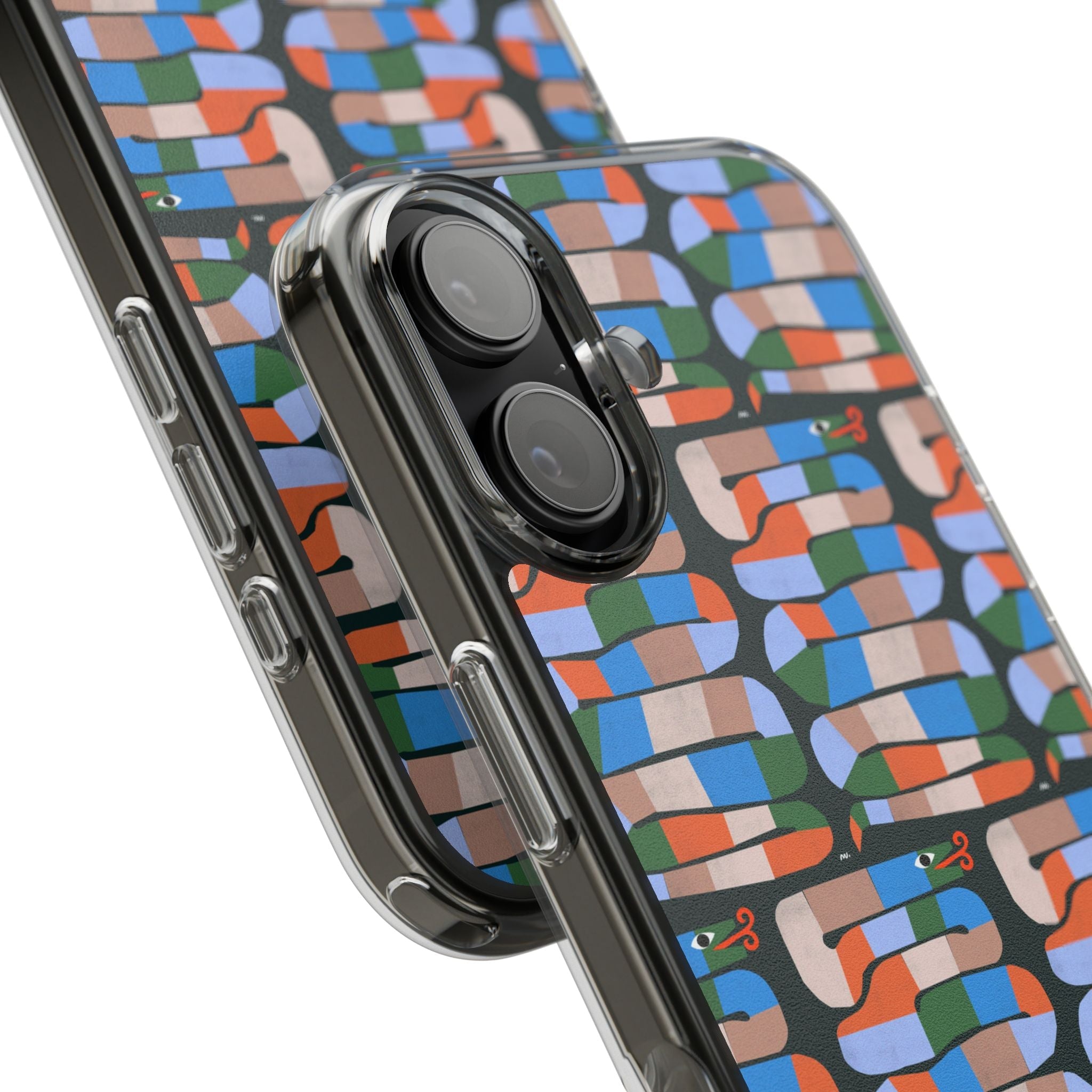 Phone Cases - Snake Pattern Illustration by Marcello Velho - Marcello Velho