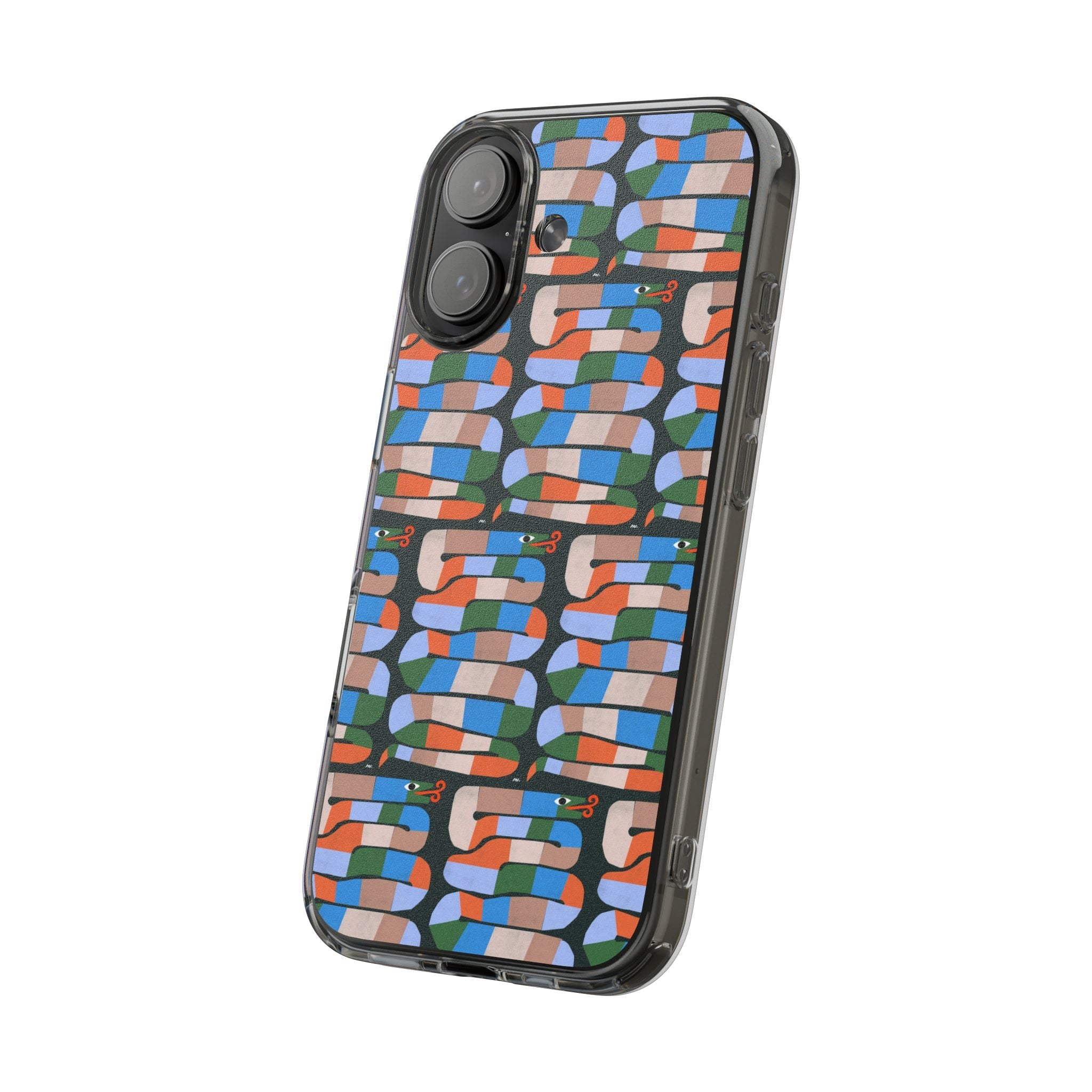 Phone Cases - Snake Pattern Illustration by Marcello Velho - Marcello Velho