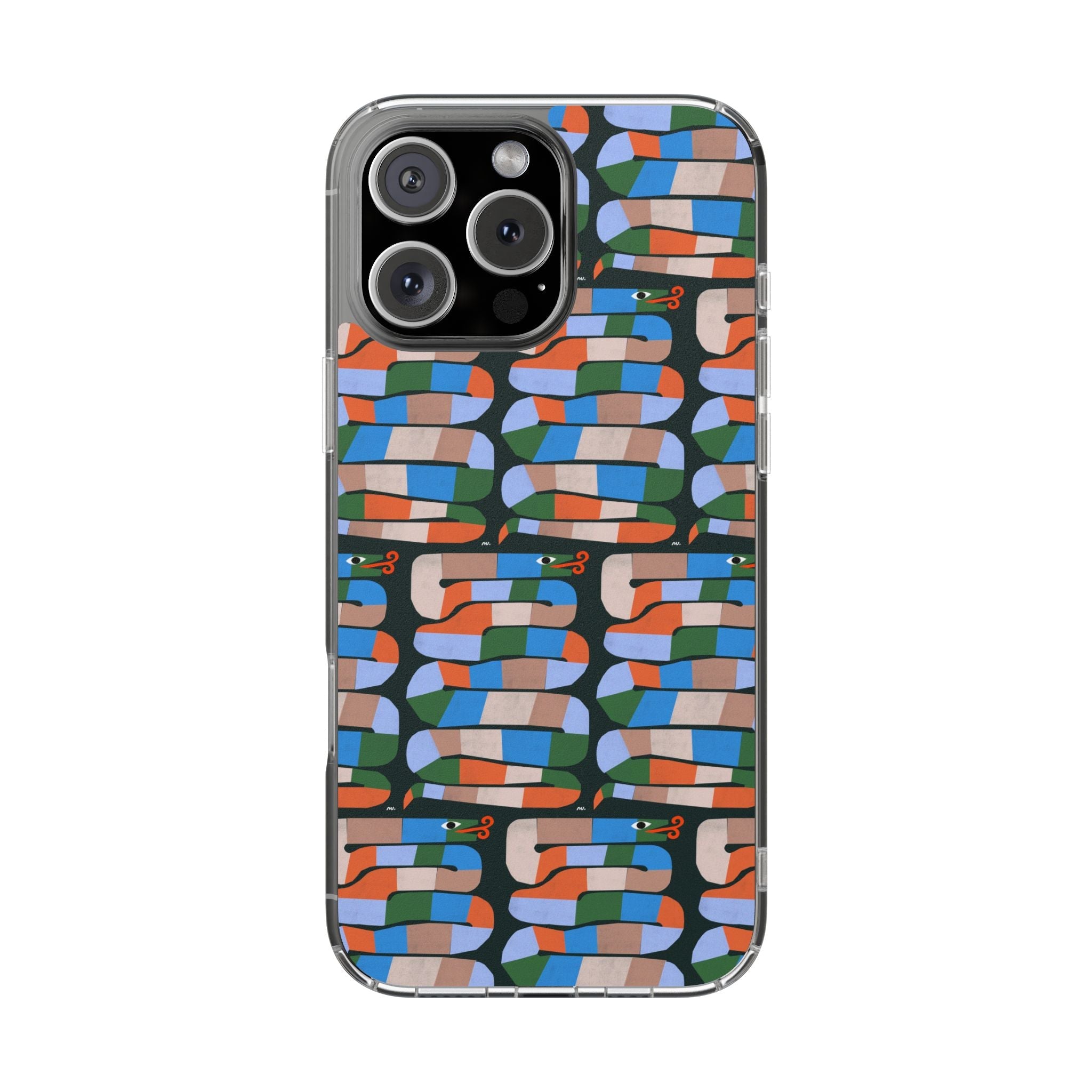 Phone Cases - Snake Pattern Illustration by Marcello Velho - Marcello Velho
