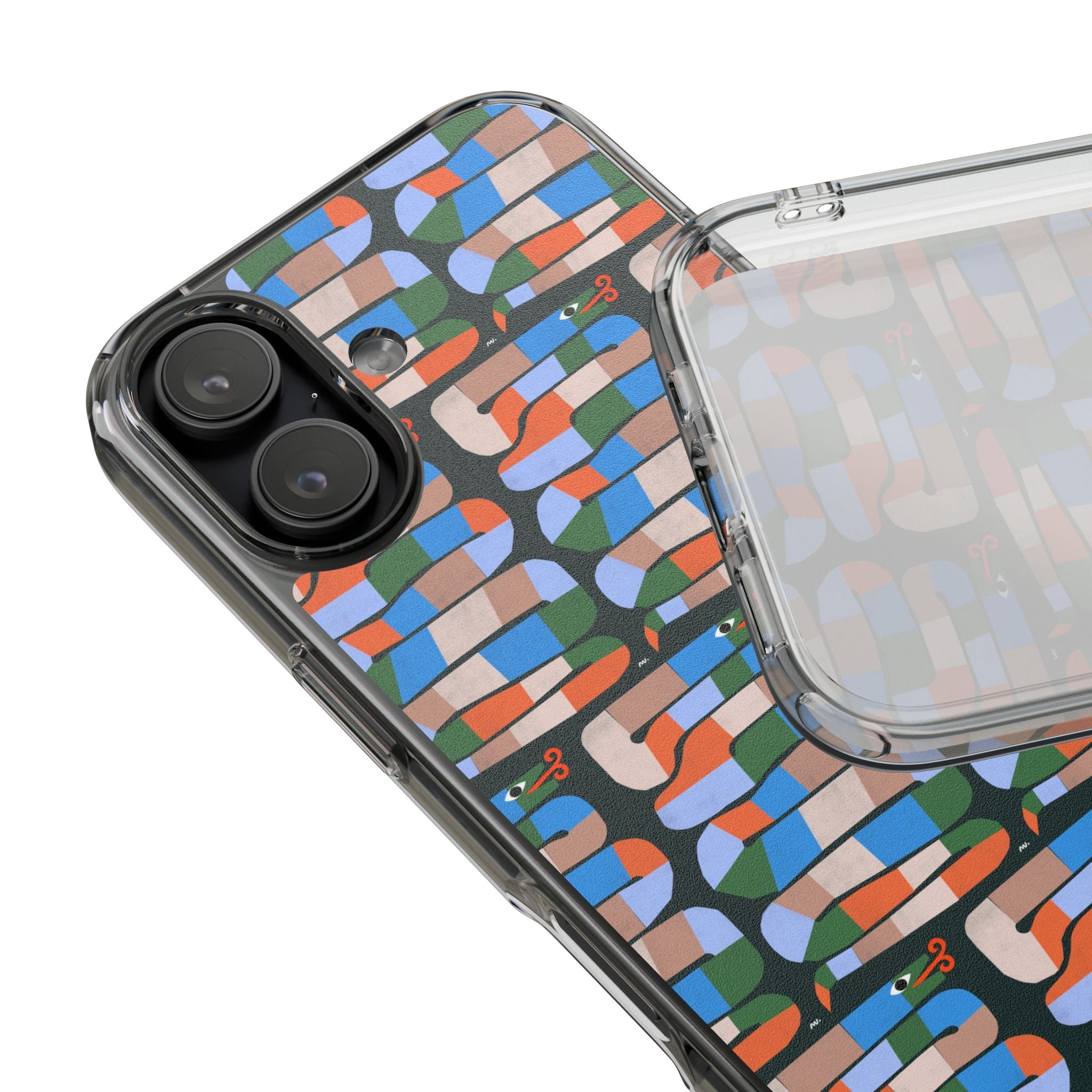 Phone Cases - Snake Pattern Illustration by Marcello Velho - Marcello Velho