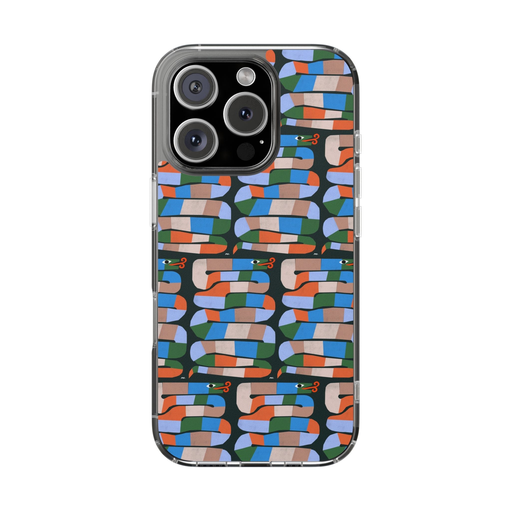Phone Cases - Snake Pattern Illustration by Marcello Velho - Marcello Velho