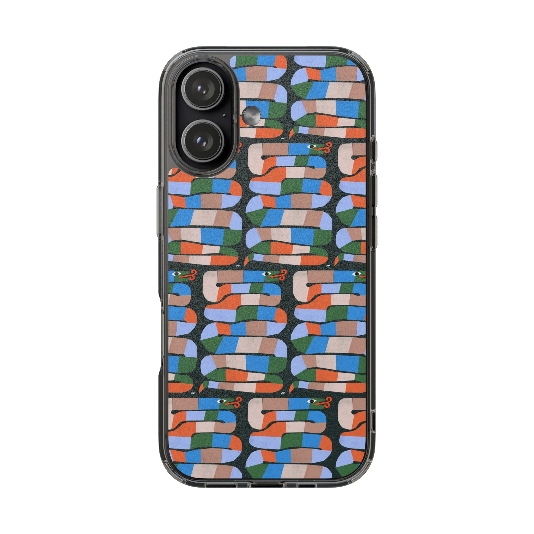 Phone Cases - Snake Pattern Illustration by Marcello Velho - Marcello Velho