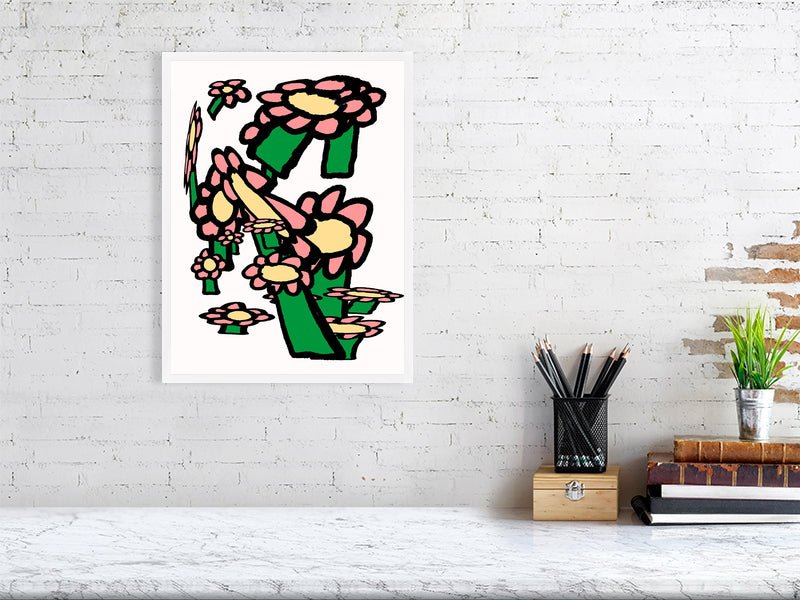 Pink Bunch Flowers - Marcello Velho