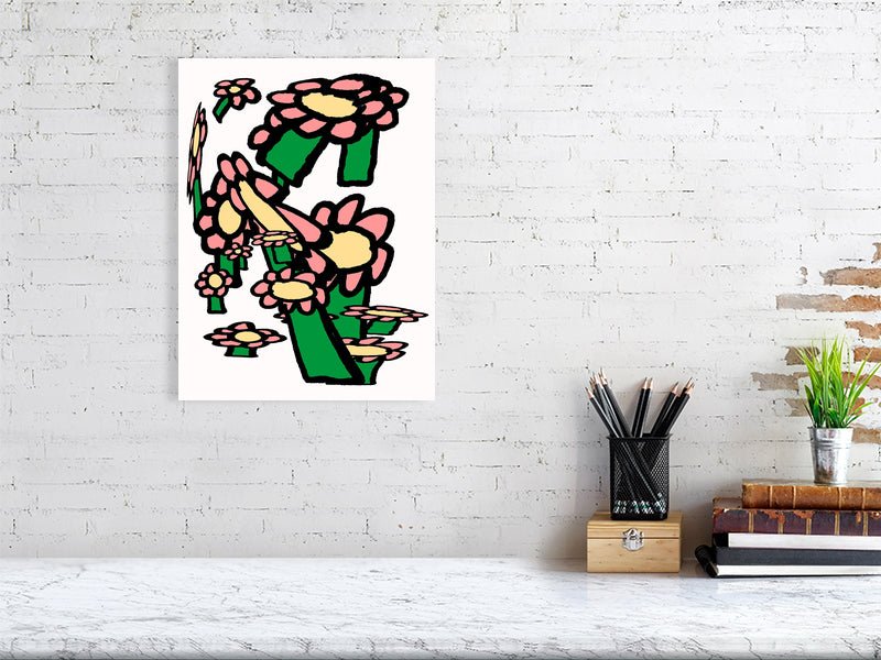 Pink Bunch Flowers - Marcello Velho