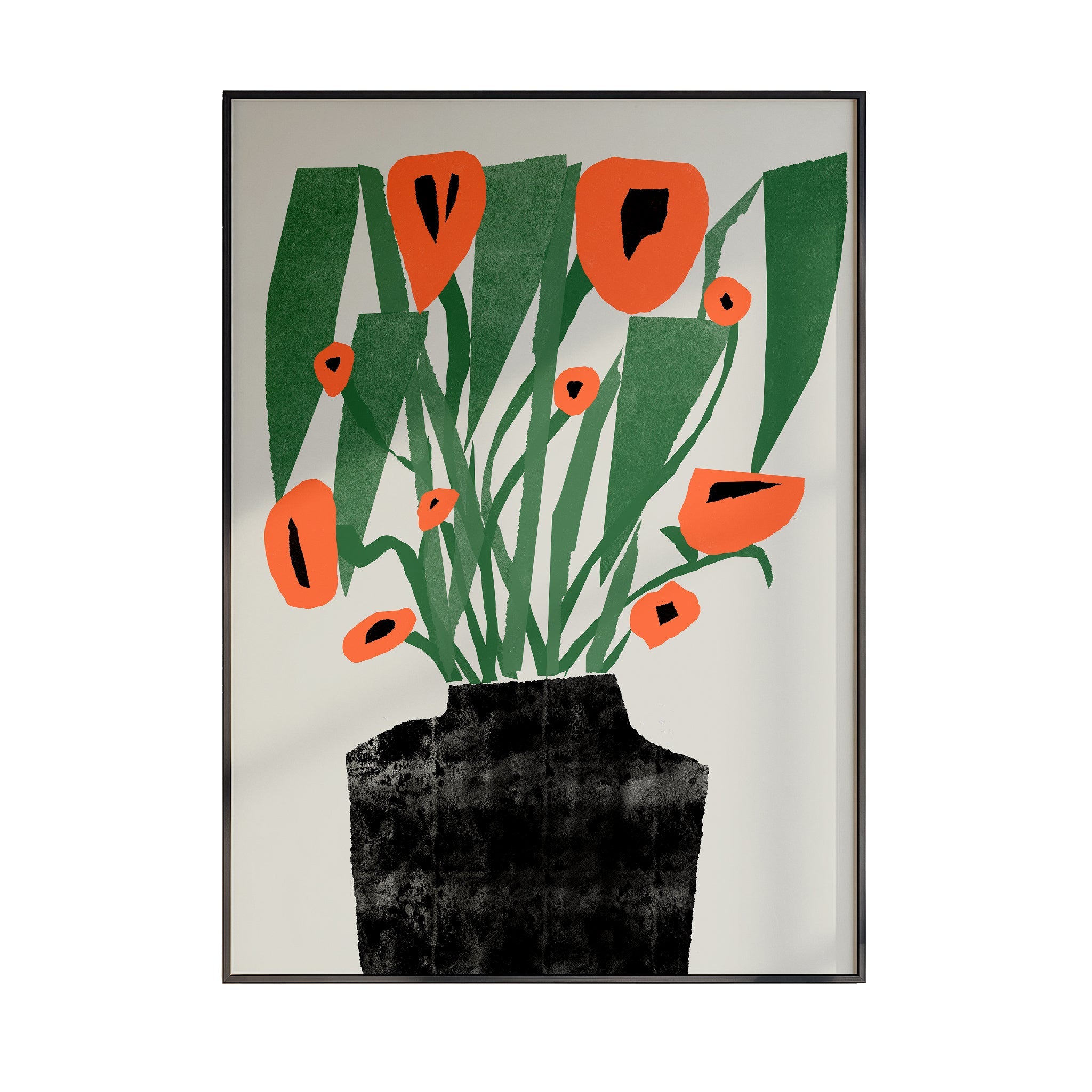 Red Paper Flowers - Marcello Velho