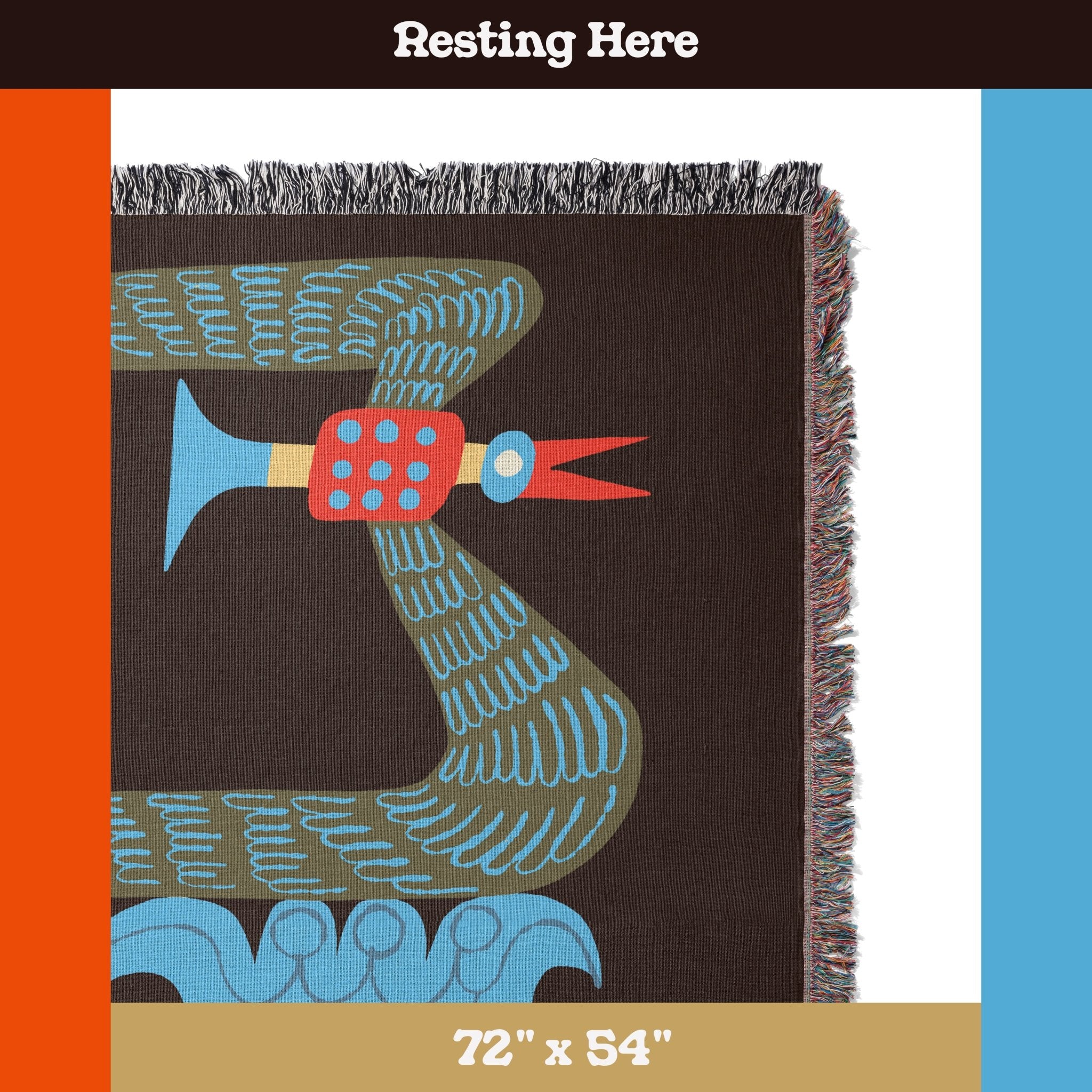 Resting Here Blanket - Marcello Velho