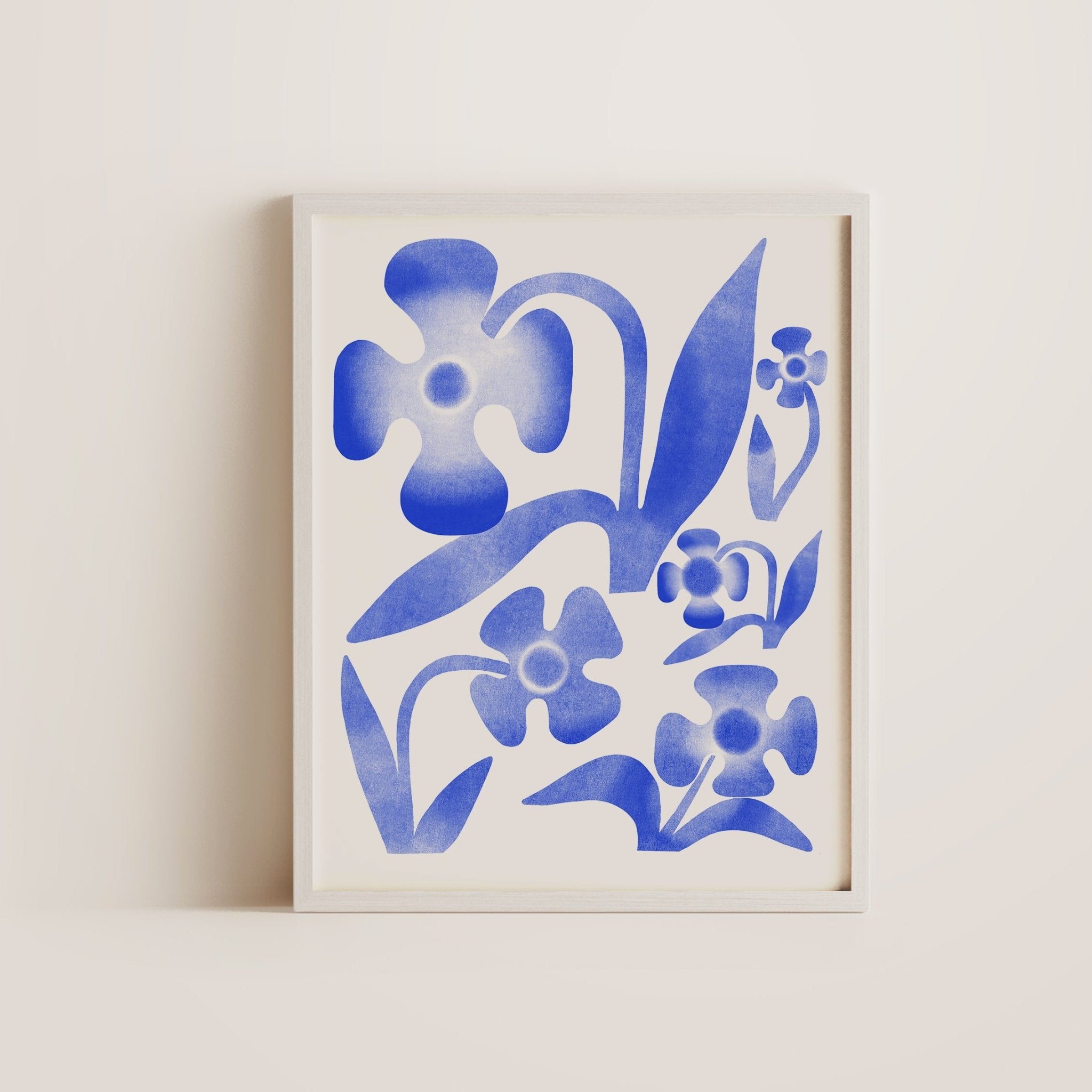Riso Blue Flowers - Marcello Velho