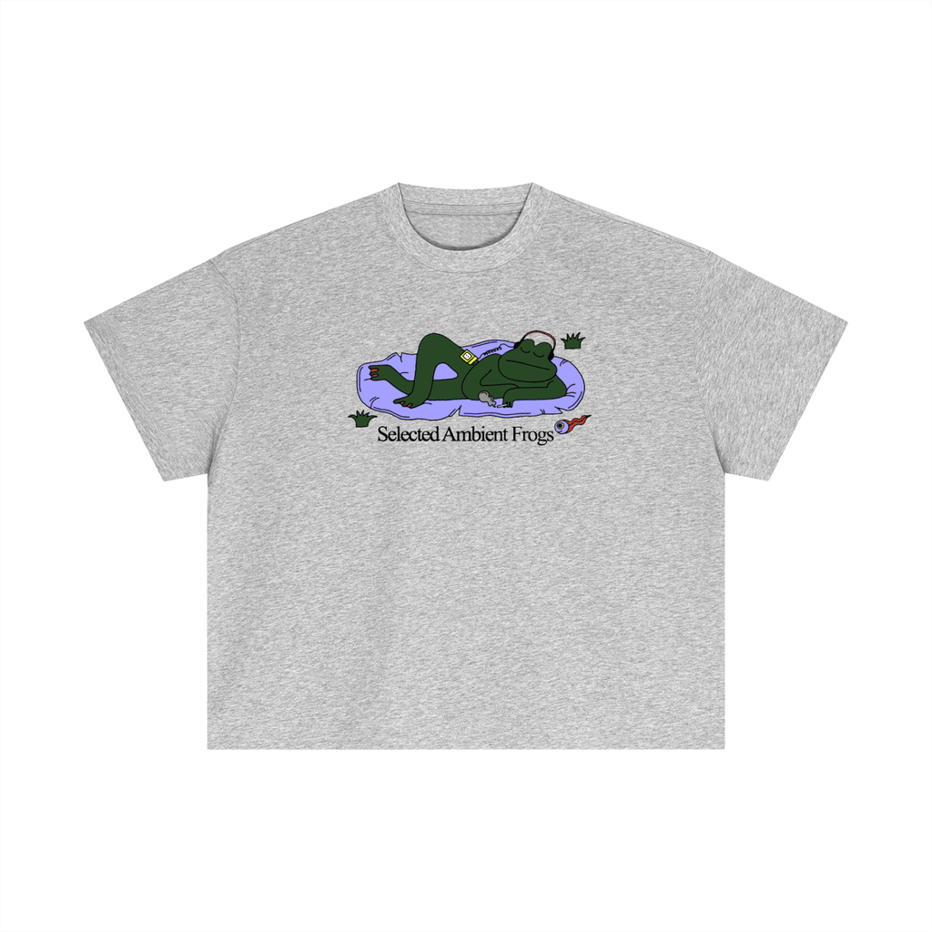 Selected Ambient Frogs Cotton Boxy T-Shirt - Marcello Velho