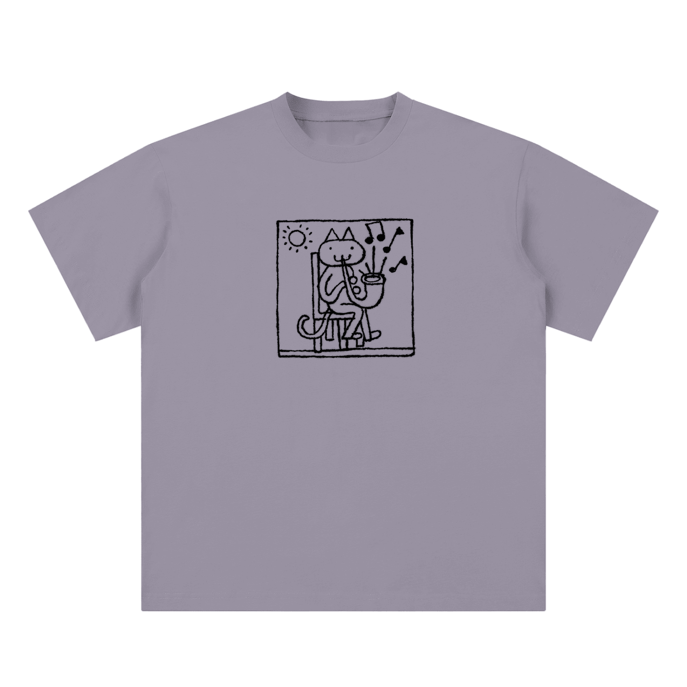 Sit Down And Listen - Unisex Sueded Cotton T-Shirt - Marcello Velho