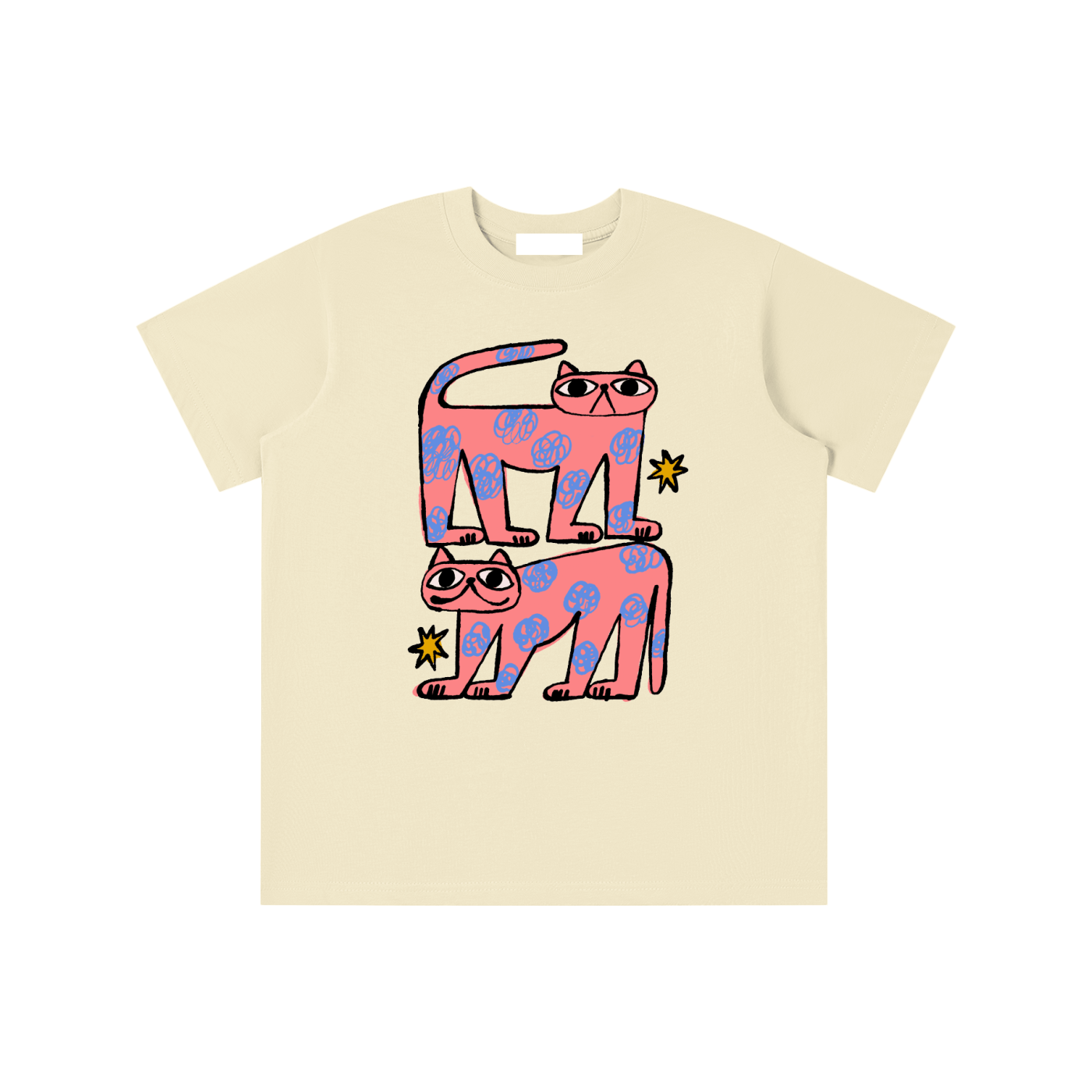 Spiral Cats Kids T-Shirt - Marcello Velho