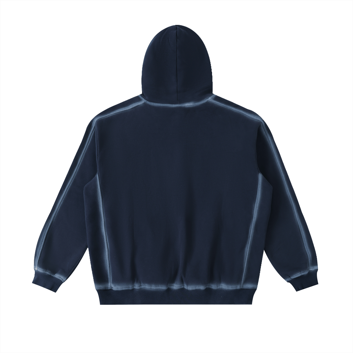 Spiral Eye - Sunfaded Edge Fleece Hoodie - Marcello Velho