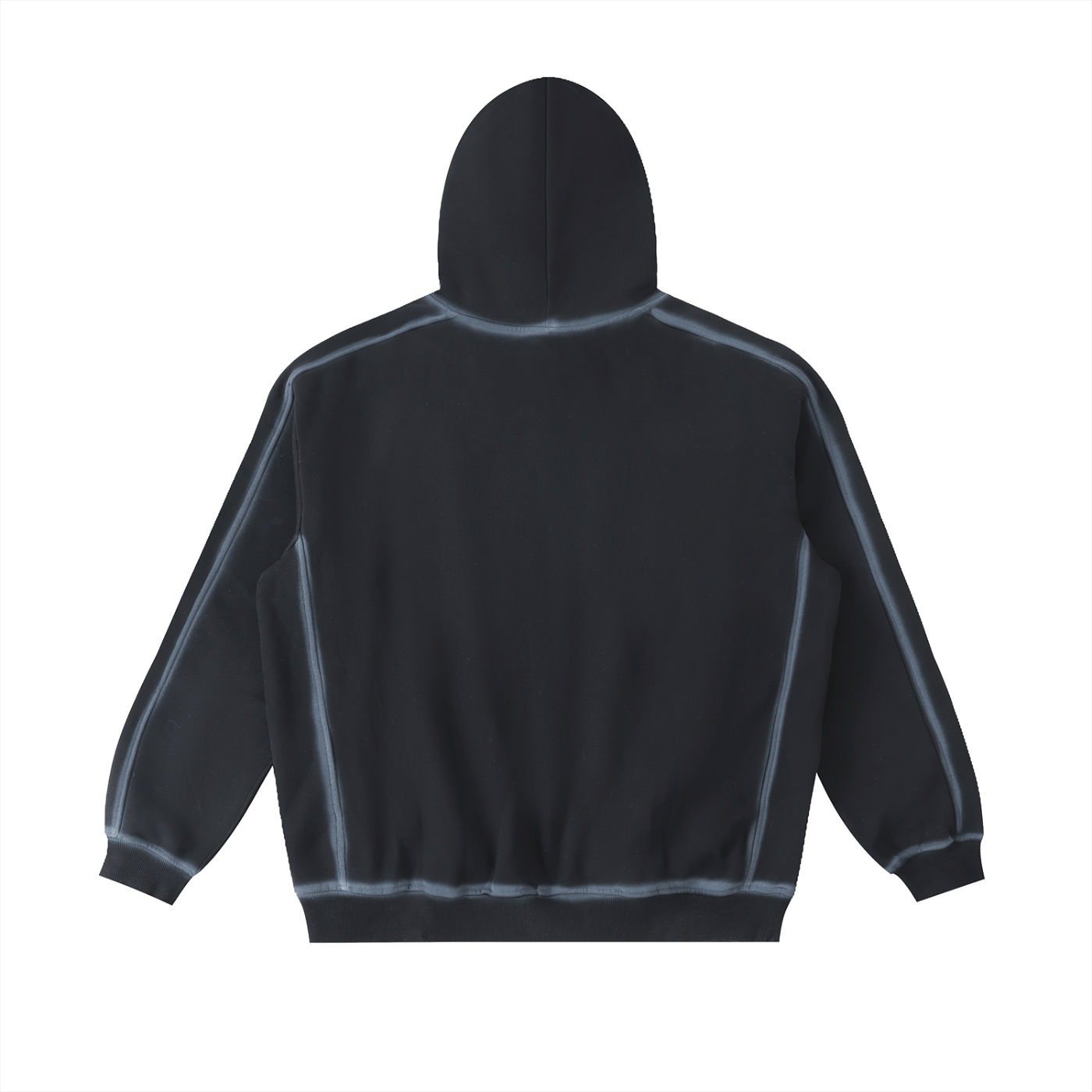Spiral Eye - Sunfaded Edge Fleece Hoodie - Marcello Velho