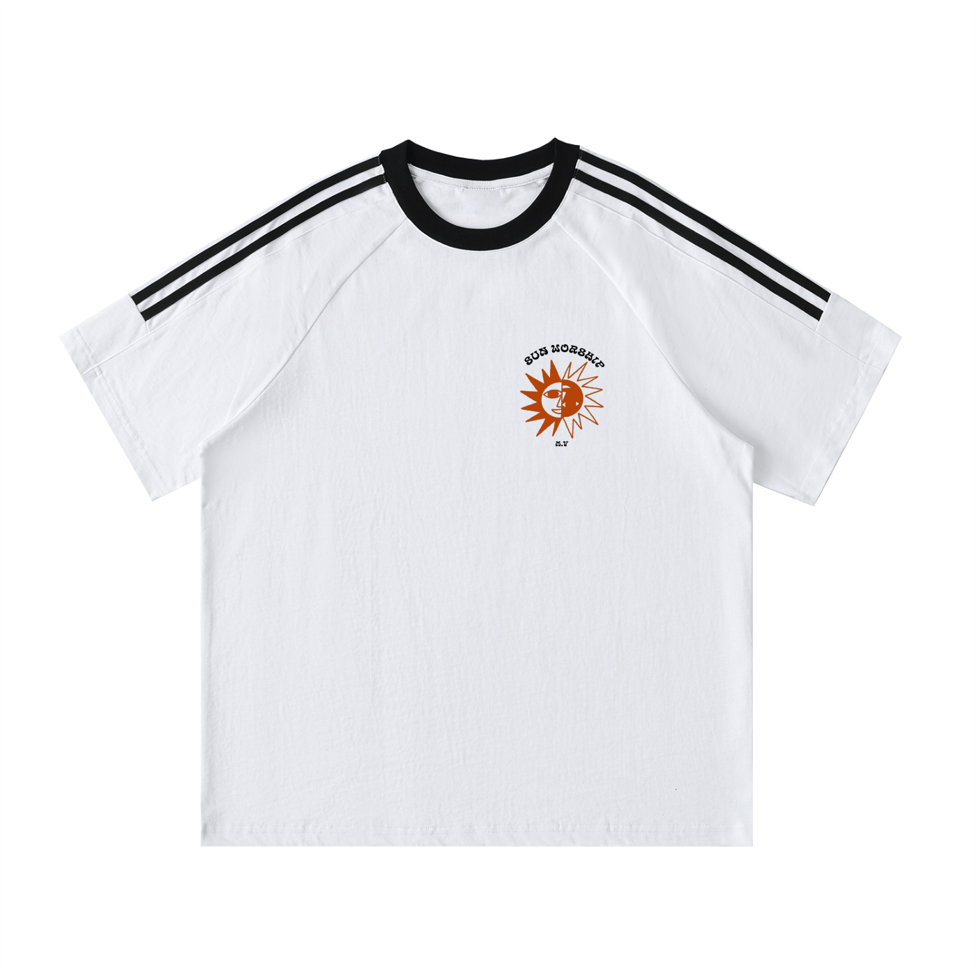 Sun Worship - Contrast Crew Neck - Marcello Velho