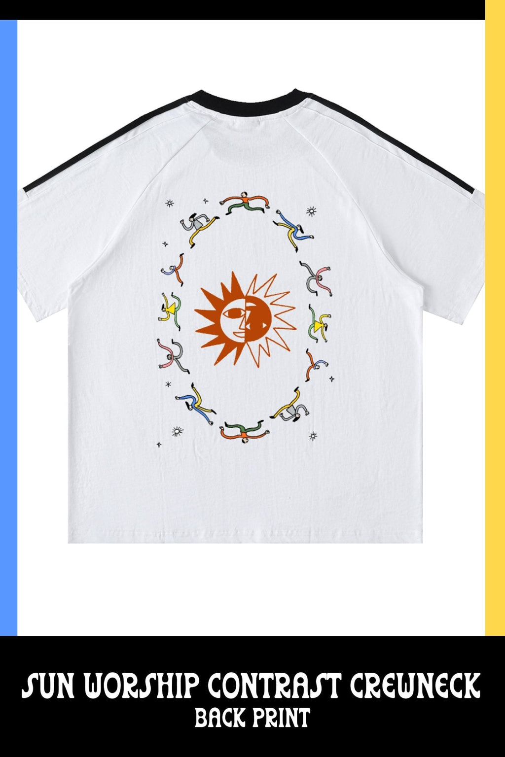 Sun Worship - Contrast Crew Neck - Marcello Velho