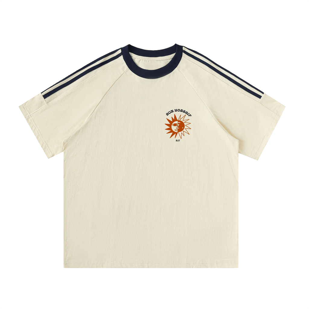 Sun Worship - Contrast Crew Neck - Marcello Velho