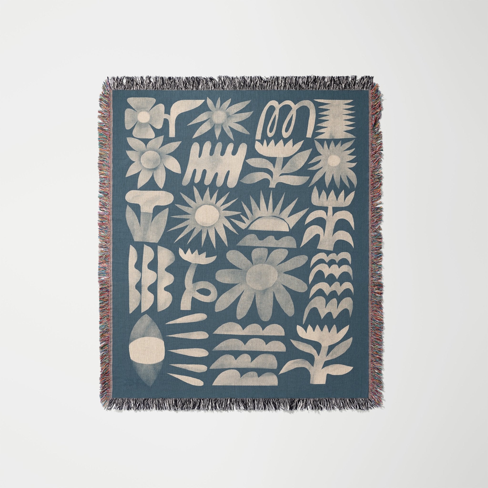 Symbols 1 Woven Throw - Marcello Velho