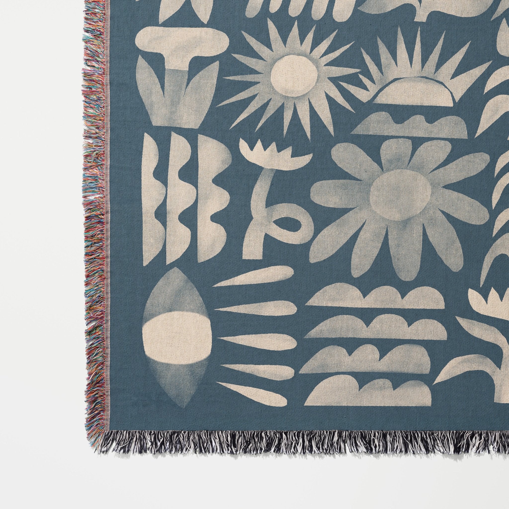 Symbols 1 Woven Throw - Marcello Velho