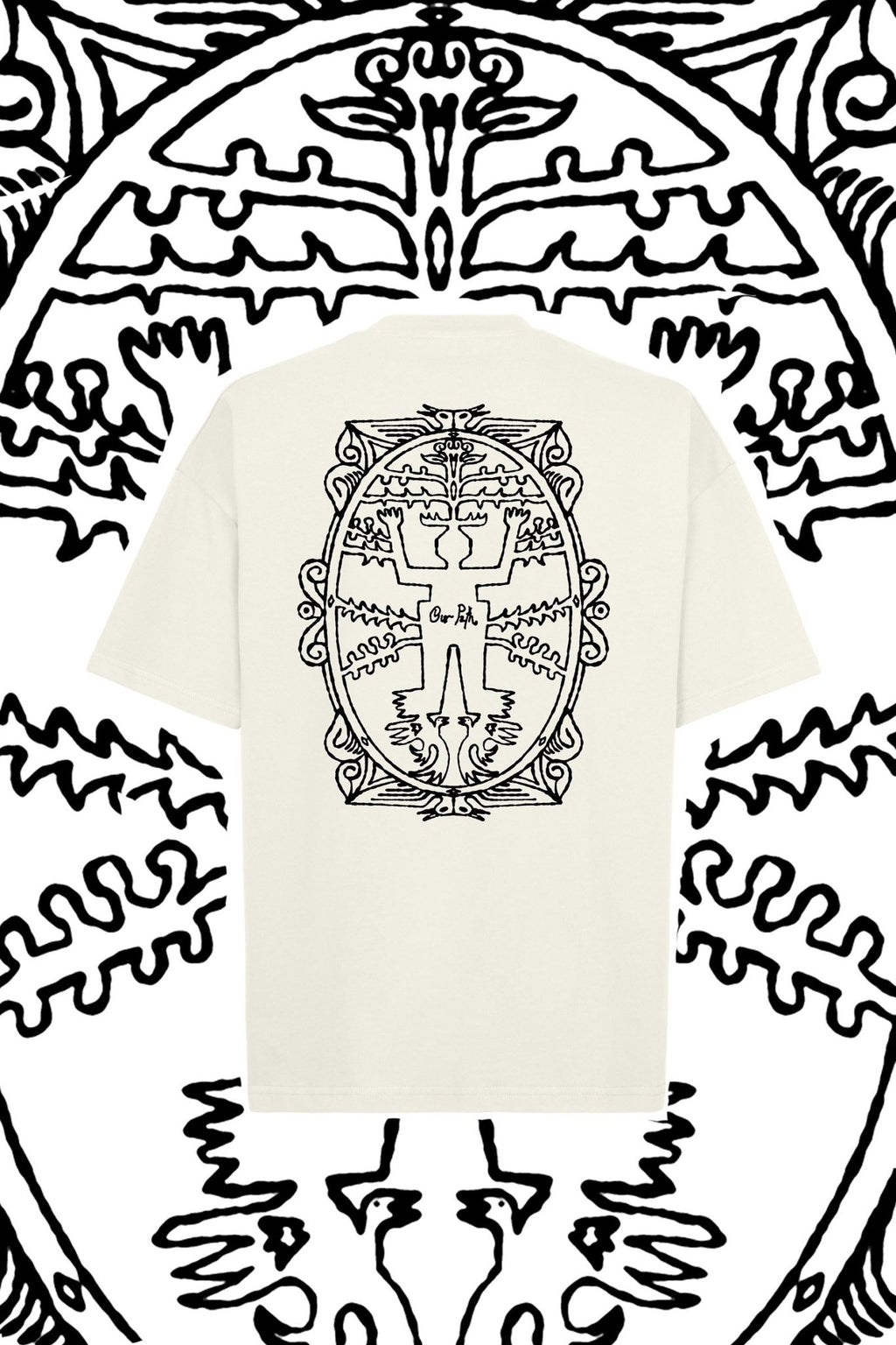 Telles Our Path Tee - White - Marcello Velho