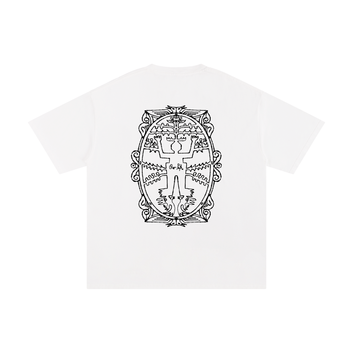 Telles Our Path Tee - White - Marcello Velho