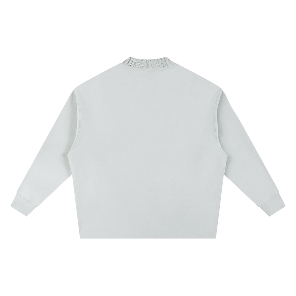 The Harvest - Knitted Round Neck Oversize Sweatshirt - Marcello Velho