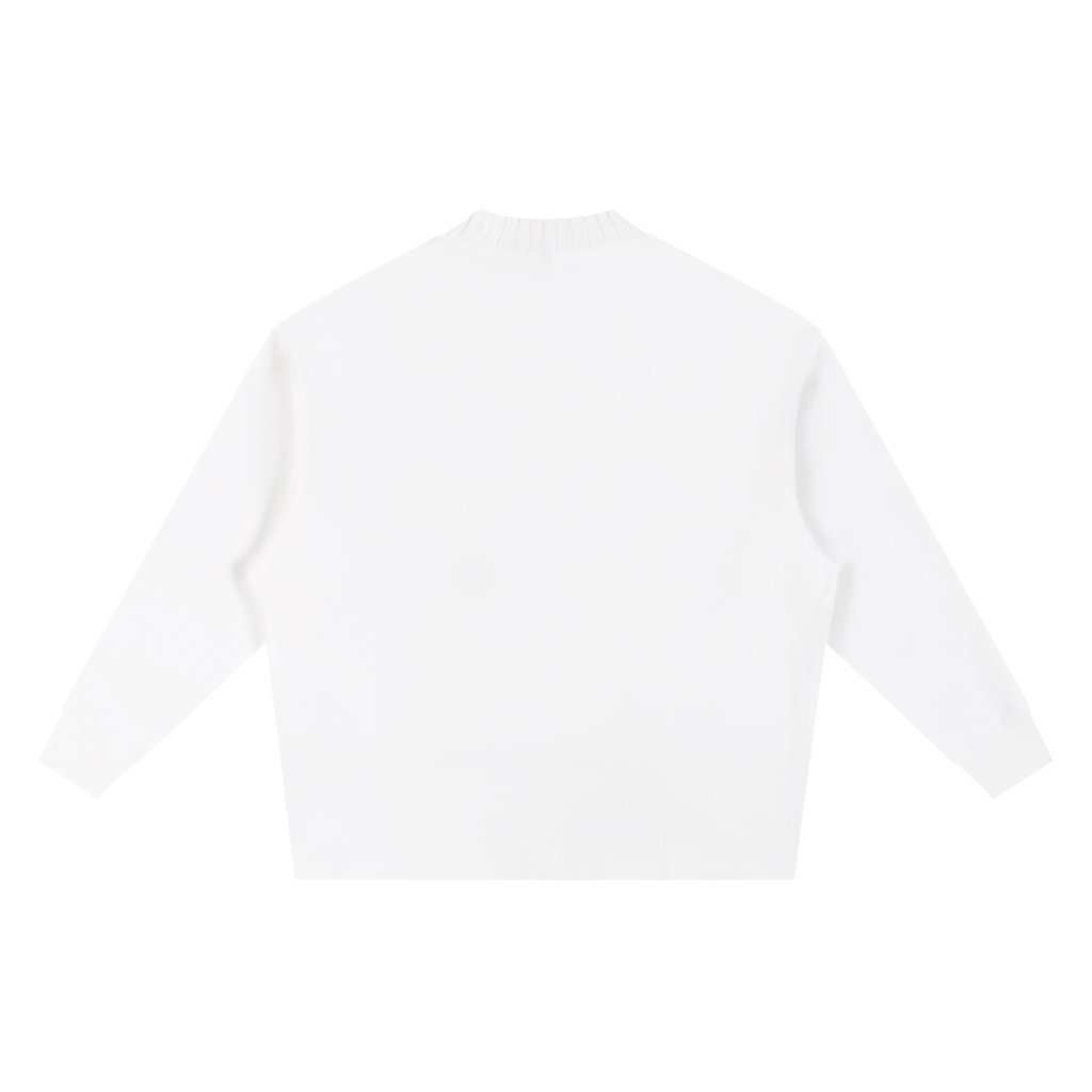 The Harvest - Knitted Round Neck Oversize Sweatshirt - Marcello Velho