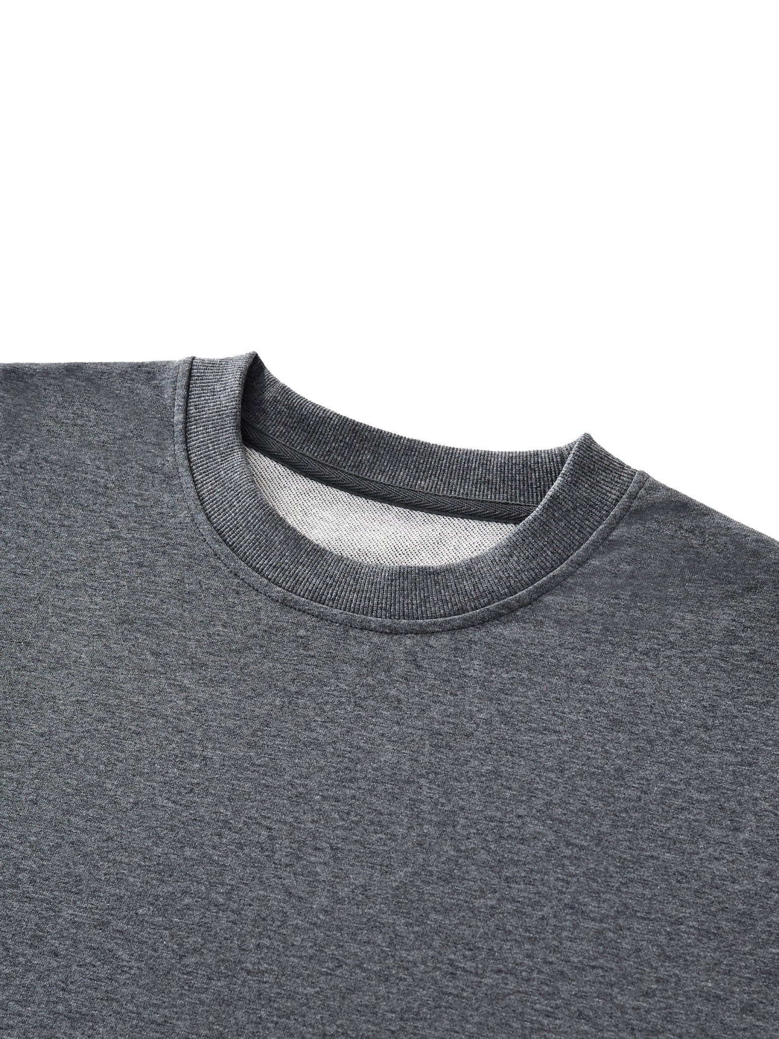 The Only Thing is Music - White Print - Unisex Heavyweight Boxy T-Shirt - Marcello Velho